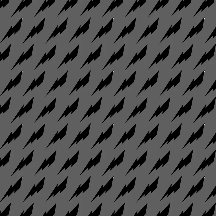 Repeating lightning-bolt pattern from the throtl Throwdown style guide